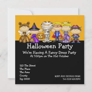 Halloween Party Invitation