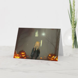 Halloween Party Invitation. Card
