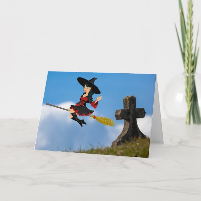 Halloween Party Invitation. Card (Front)