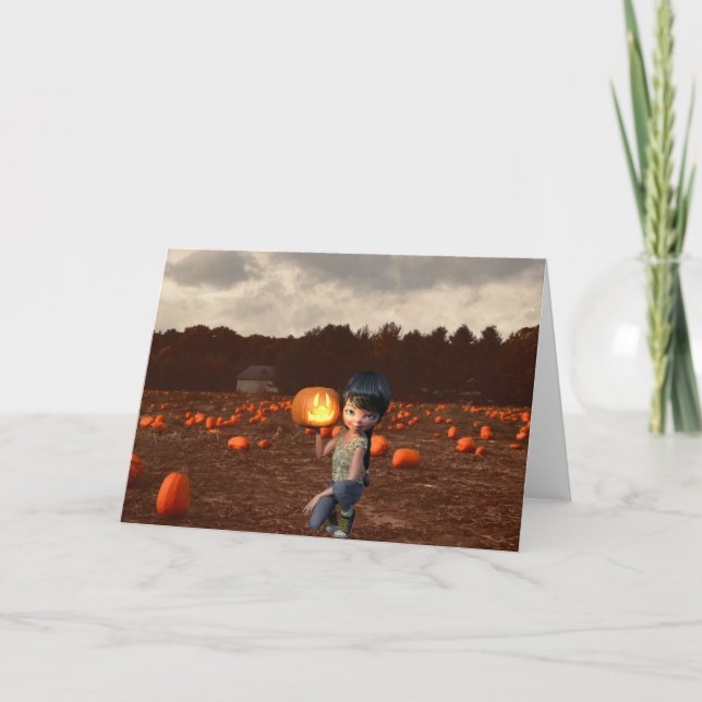 Halloween Party Invitation. Card (Front)