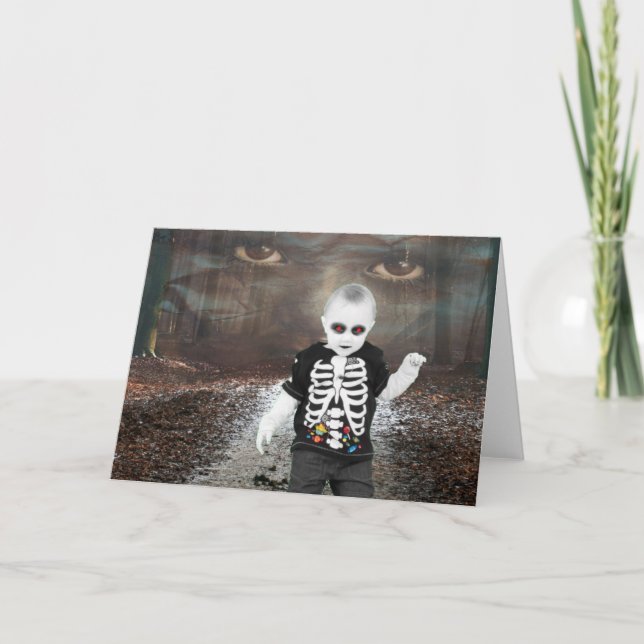 Halloween Party Invitation. Card (Front)