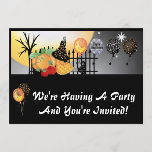 Halloween Party Invitations