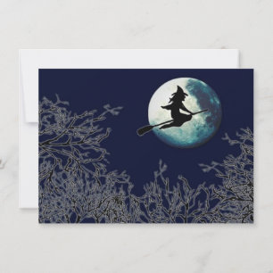 Halloween Party Invitations Witch