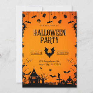 Halloween Party Invite