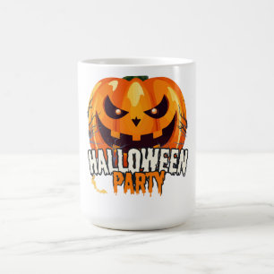 Halloween Party – Jack-o’-Lantern Design Coffee Mug