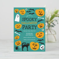 HALLOWEEN PARTY Jack-o-lanterns Cute Custom