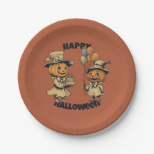 Halloween party Jack-o'-lanterns in Orange