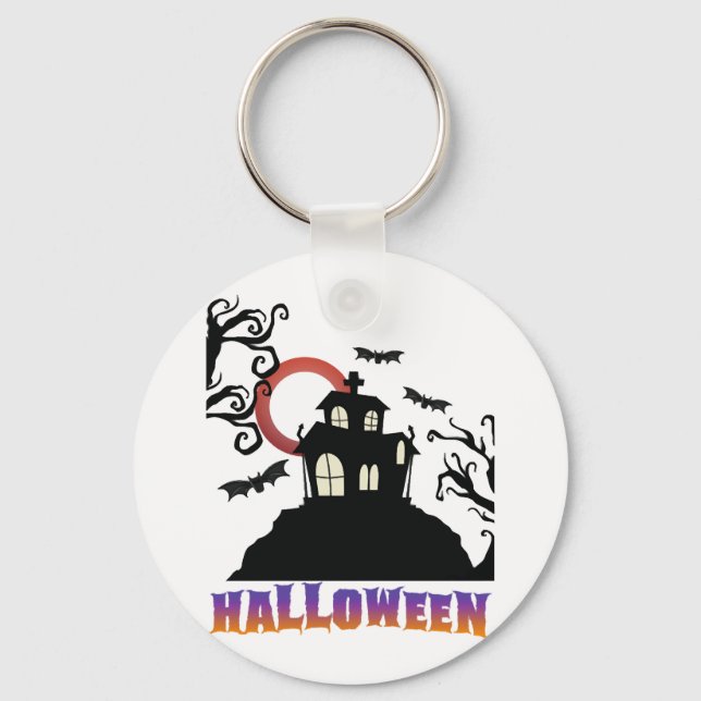 Halloween Party                                Key Ring (Front)