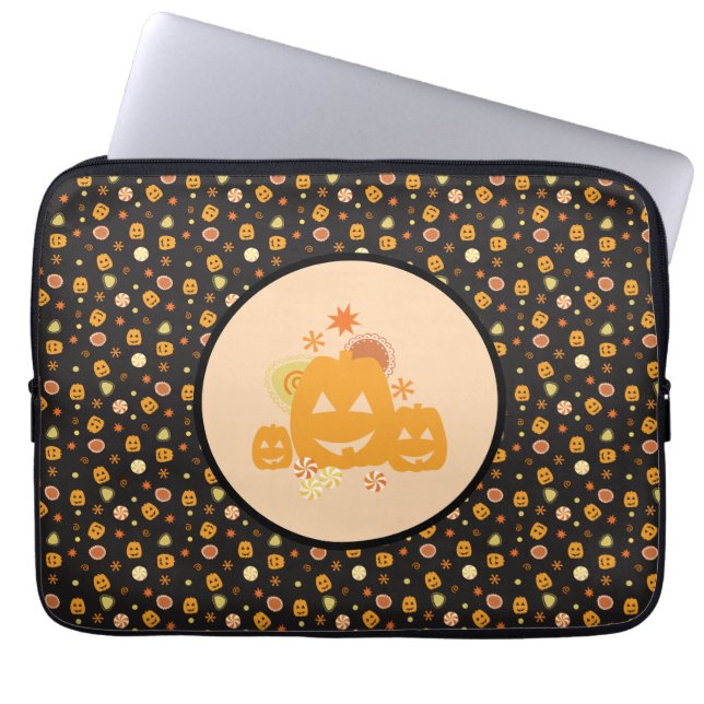 Halloween Party Laptop Sleeve (Front)