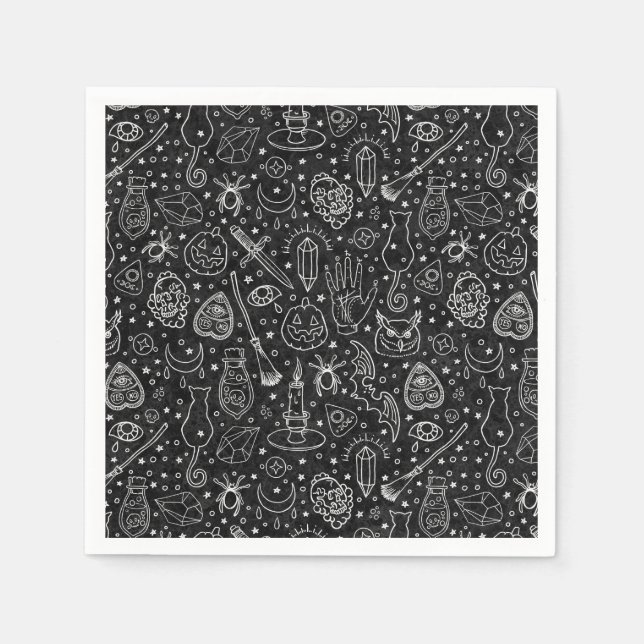 Halloween Party Napkin (Front)