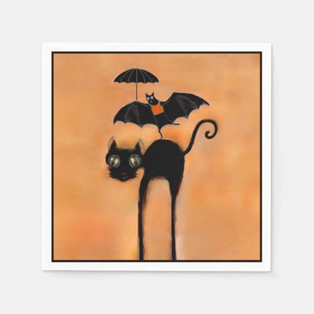 Halloween Party Napkin (Front)