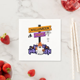 Halloween Party Napkin