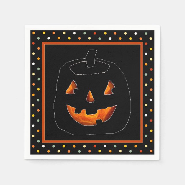 Halloween Party Napkin (Front)