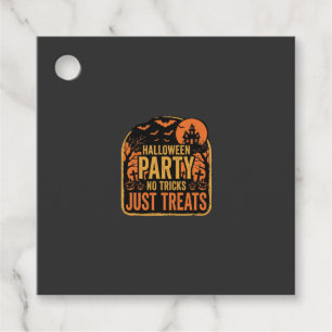 Halloween Party No Tricks Just Treats Design_1 Favour Tags