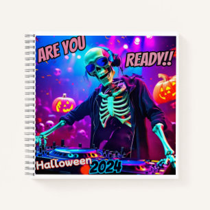 Halloween Party Notebook