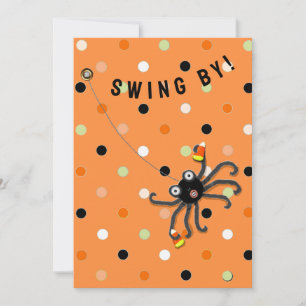 Halloween Party Open House Invitations