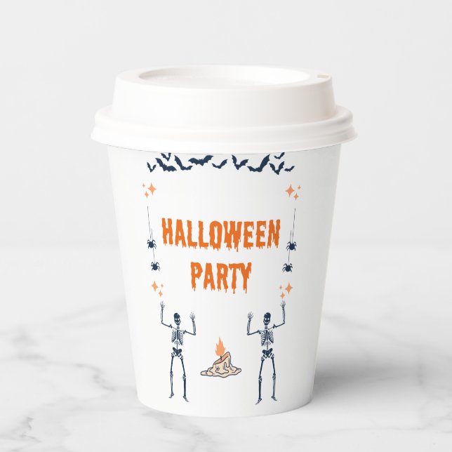 Halloween Party Paper cup (Front)
