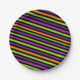 Halloween Party Paper Plate