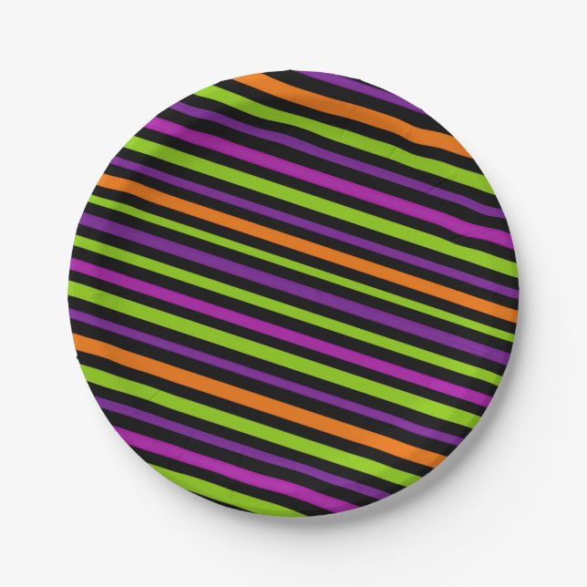 Halloween Party Paper Plate (Front)