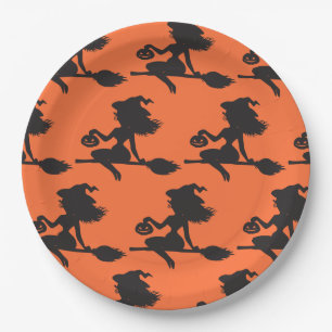 Halloween Party Paper Plate
