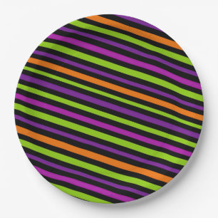 Halloween Party Paper Plate