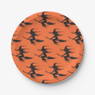 Halloween Party Paper Plate