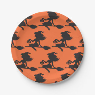 Halloween Party Paper Plate