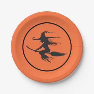 Halloween Party Paper Plate