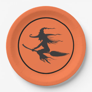 Halloween Party Paper Plate