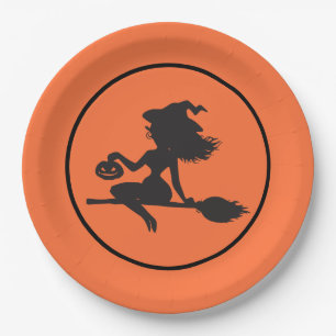 Halloween Party Paper Plate