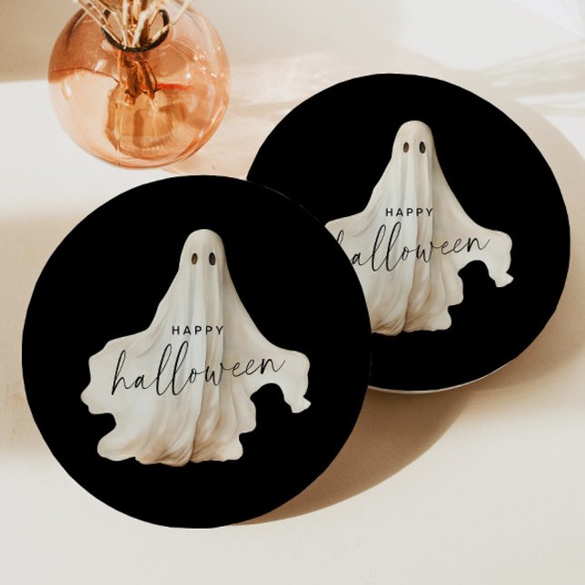 Halloween Party Paper Plate Ghost Adult Spooky (Creator Uploaded)