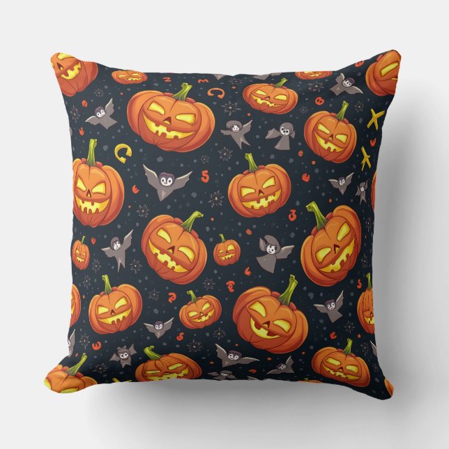 Halloween party pilow cushion (Front)