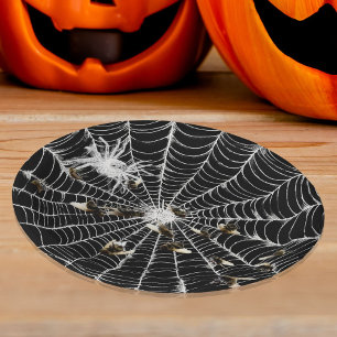 Halloween party plate dinner ware dead flys