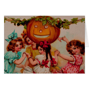 Halloween Party Pumpkin vintage