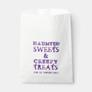 Halloween Party School Funny Cute Treat Favour Bags