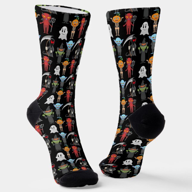 Halloween Party Socks #2 (Angled)