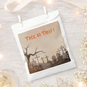 Halloween Party Spooky Cemetery Favour Bags