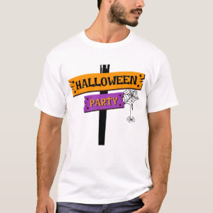 Halloween Party Spooky Graphic T-Shirt Design