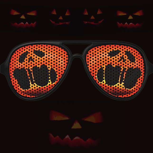 Halloween Party Sunglasses screaming Pumpkin (Creator Uploaded)