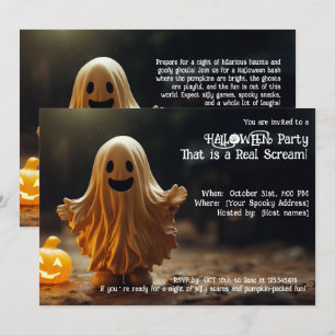 Halloween Party That’s a Real Scream!  Invitation