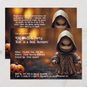 Halloween Party That’s a Real Scream! Invitation