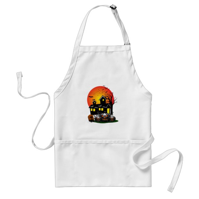 Halloween Party Time Standard Apron (Front)