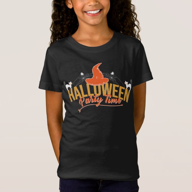 Halloween Party Time T-Shirt (Front)