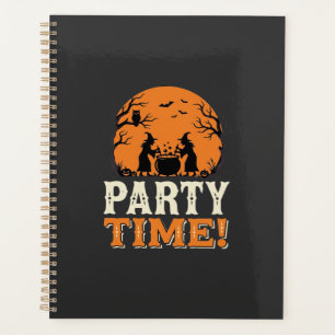Halloween Party Time Witch Cauldron Design_1 Planner