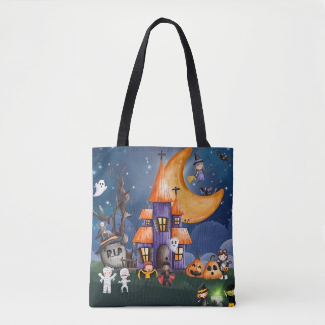 Halloween Party  Tote Bag (Front)