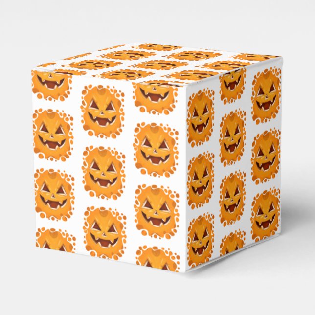Halloween Party Treat Box (Front Side)