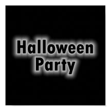 Halloween Party White Glow