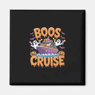Halloween Party Wine Beer Drinking Boos Cruise 1 Magnet