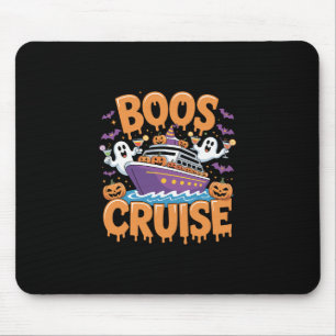 Halloween Party Wine Beer Drinking Boos Cruise 1  Mouse Pad