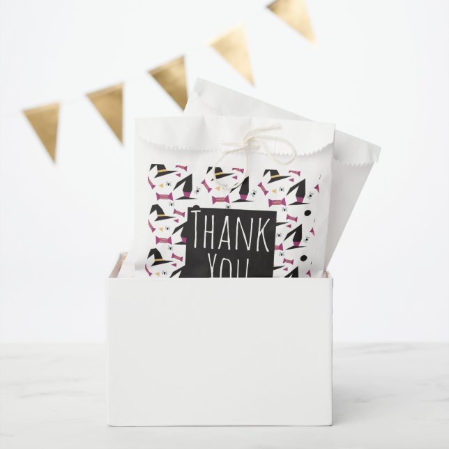 Halloween Party Witch Hat Candy Spiders  Favour Bags (Party)